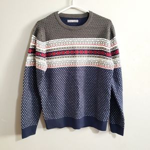 Denver Hayes winter print sweater